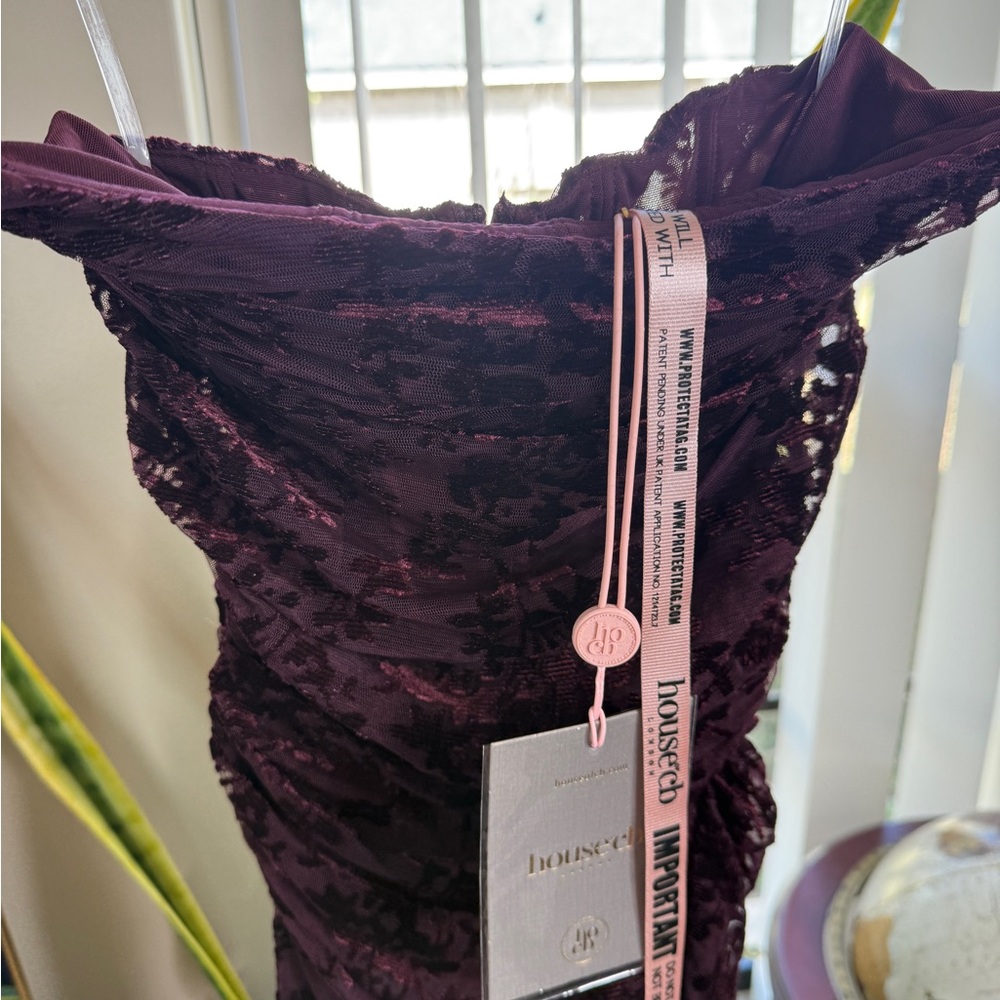 House of CB 'Isadora' Black Cherry Devour Corset Dress NWT - Picture 12 of 12